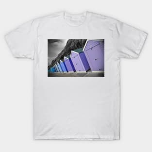 Bournemouth Beach Huts Dorset England UK T-Shirt